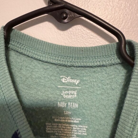 Disney Baby Sweatshirt 12M Mickey Mouse Print - Picture 4 of 5